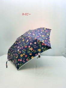 2019春夏新作）晴雨兼用傘・折畳　全天候型UV99％カット遮蔽効果フォルクローレ柄超軽量ミニ折畳傘
